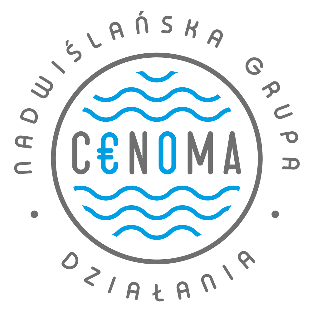 Logo Nadwiślańskiej Grupy Działania E.O. Cenoma